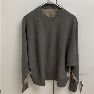 Two tone sweater